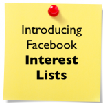 Facebook Interest Lists Facebook Interest Lists