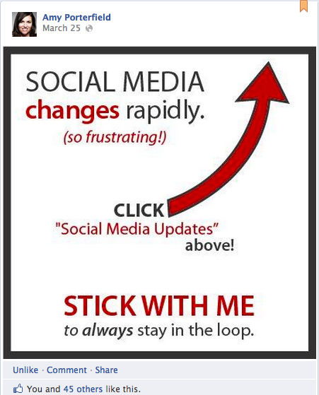 facebook pinned post