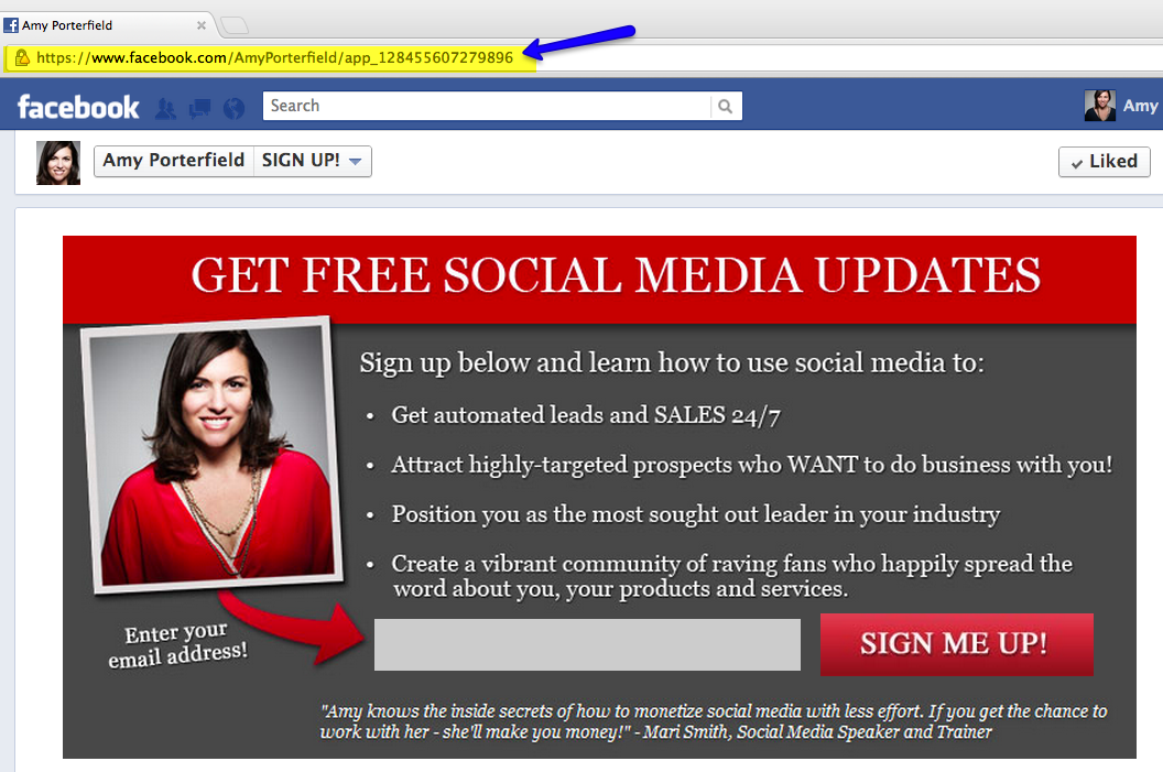 custom apps on facebook