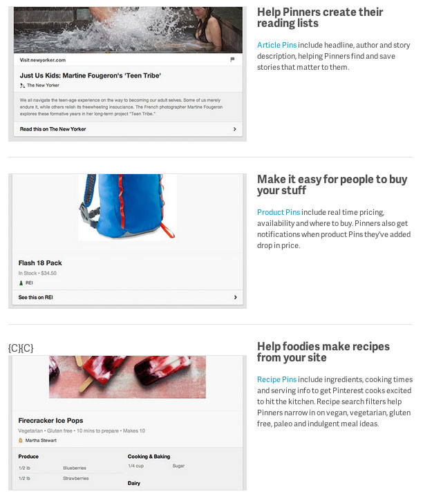 Create Rich Pins on Pinterest