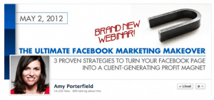 When creating a Timeline cover photo, according to Facebook guidelines, make sure you don’t have a URL or call to action in your Timeline cover, and be sure to include images as well as text.