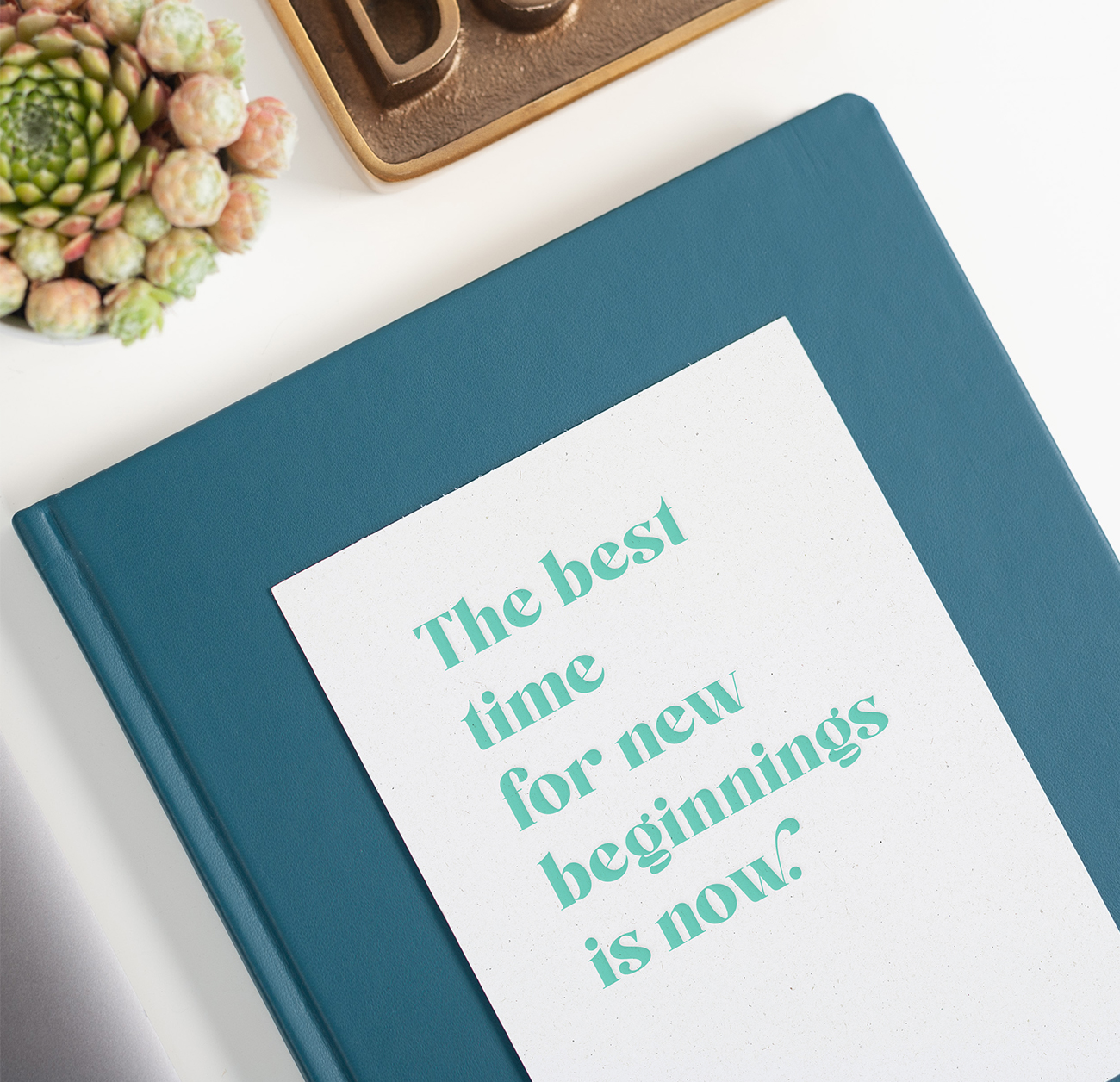 The best time for new beginnings is now!