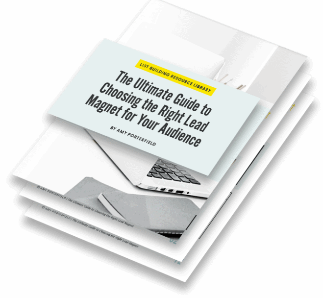 choose the right lead magnet for your audience cover