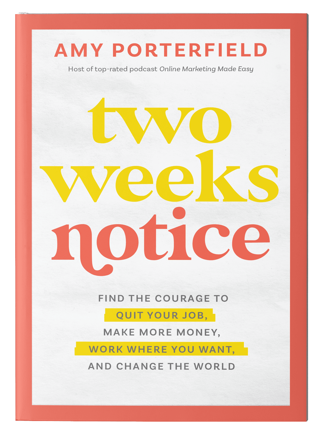 two weeks notice book cover