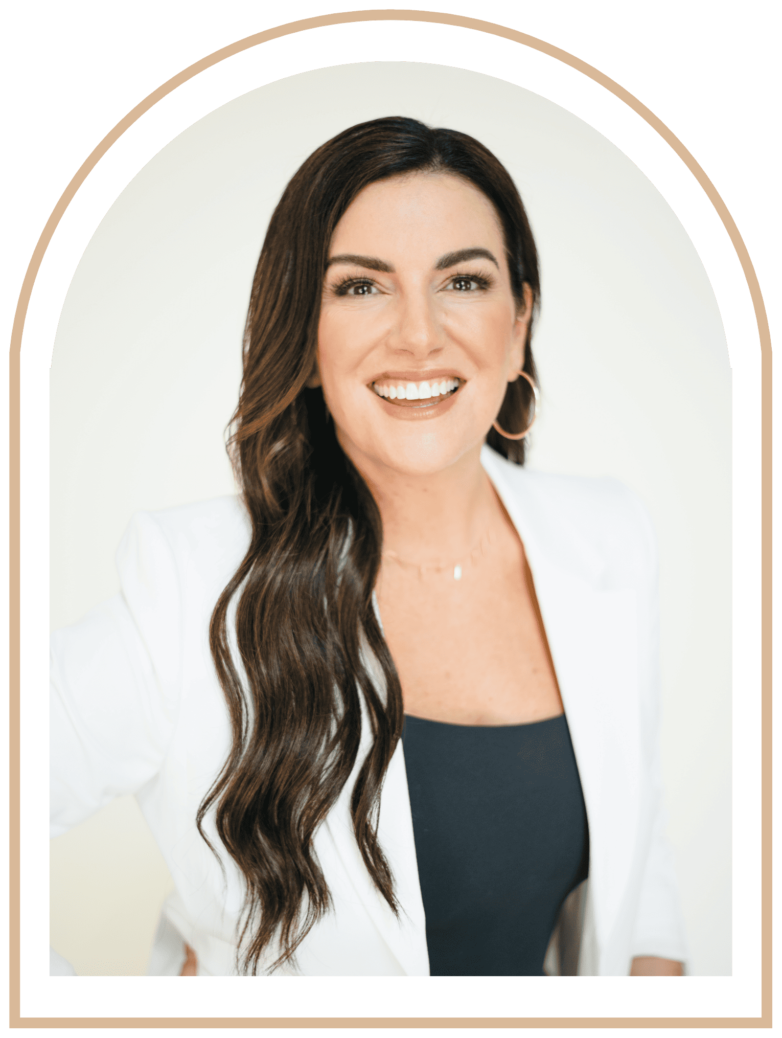 amy porterfield smiling at camera