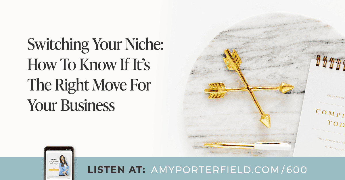 #600: Switching Your Area of interest: How To Know If It’s The Proper Transfer For Your Enterprise – Amy Porterfield | On-line Advertising Professional | Digital Noch