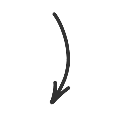 arrow pointing to digital course academy