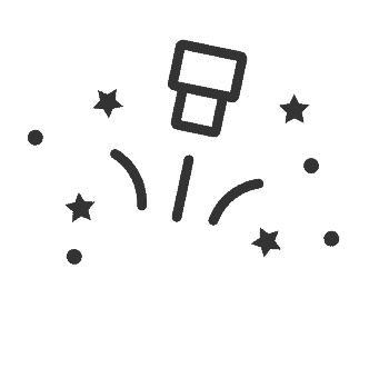 champagne cork icon