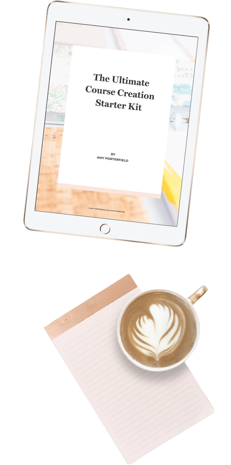Free Guide: How To Create a Profitable Online Course by Amy Porterfield